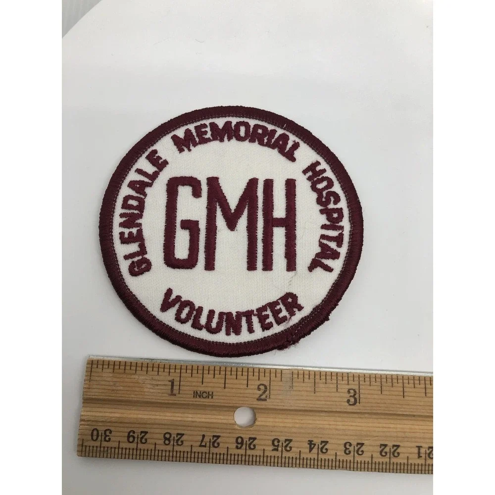 Collectible GMH Glendale Memorial Hospital Volunteer Patch 3